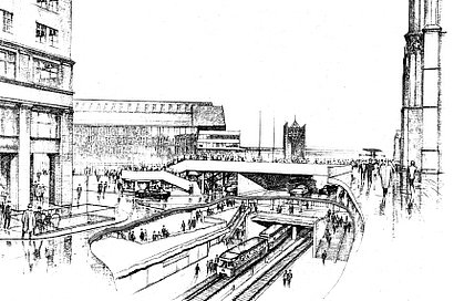 Entwurf Kölner Hauptbahnhof