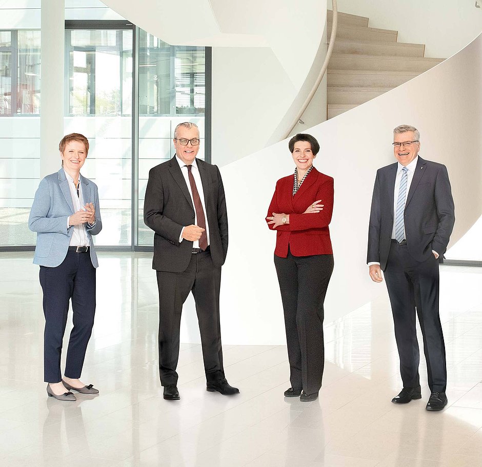 Foto von Birgit Lichtenstein, Dr. Dieter Steinkamp, Susanne Fabry, Achim Südmeier